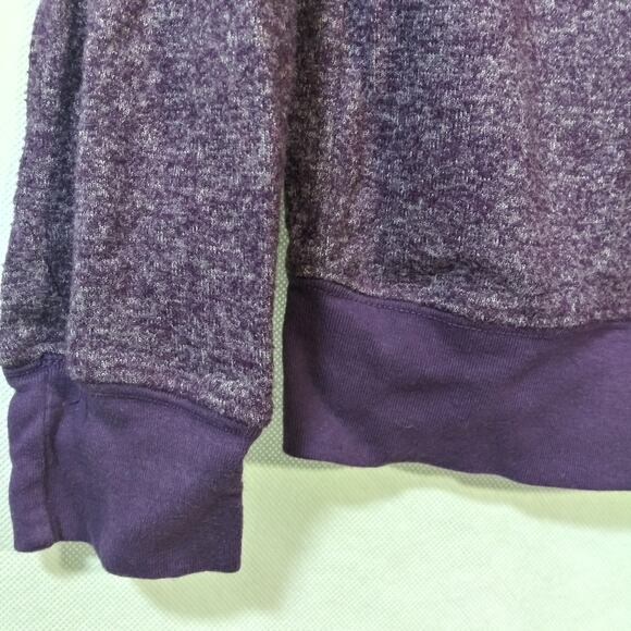 AMERICAN ABLE Wynette Sweatshirt Purple Knit Long Sleeve Size Small - Picture 4 of 6
